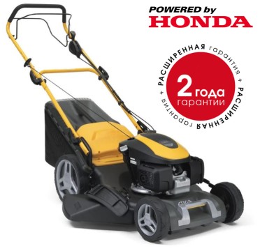 Бензиновая газонокосилка STIGA Combi 53 SVQH с двигателем HONDA